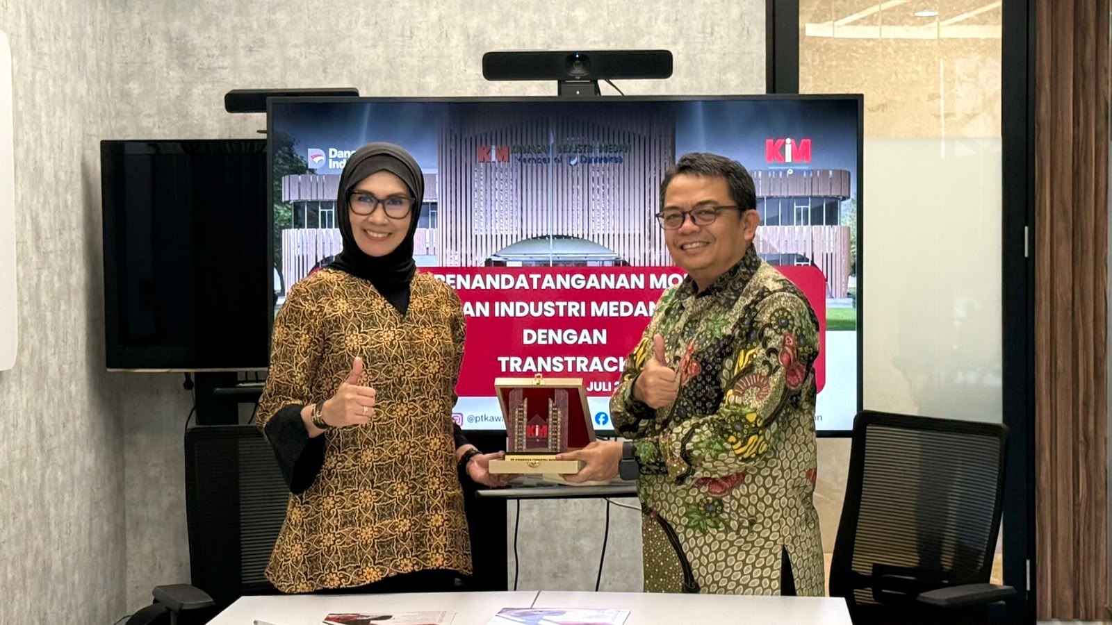 TransTRACK dan KIM Kembangkan Kawasan Industri Cerdas lewat Digitalisasi Transportasi dan Logistik